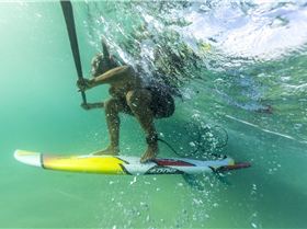 Pro rider Dimitri Georges, coming from France to show us how to ride the F-ONE Madeiro Pro 7'2''