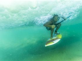 Pro rider Dimitri Georges, coming from France to show us how to ride the F-ONE Madeiro Pro 7'2''