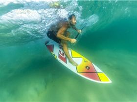 Pro rider Dimitri Georges, coming from France to show us how to ride the F-ONE Madeiro Pro 7'2''