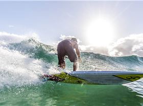 Pro rider Dimitri Georges, coming from France to show us how to ride the F-ONE Madeiro Pro 7'2''