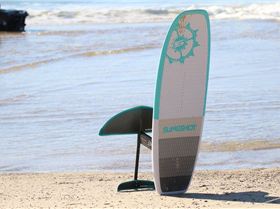 Slingshot FSurf foil and simulator foilboard