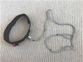 Full leash and photo of bungee inside braid exposed.