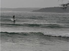 Stormy Sunday SUPing