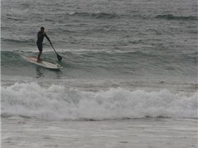 Stormy Sunday SUPing