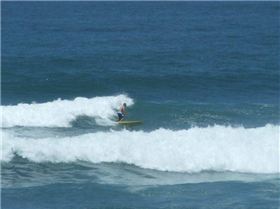 SUP session at Middle rock Port
