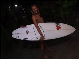 German surfer lady