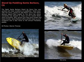 Naish Demo in Santa Barbra