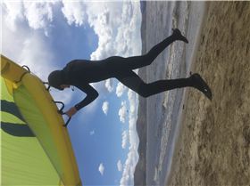 11 yr old beach huck