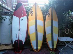 3 sups, naish and quatro