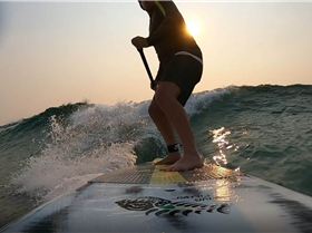 Lefthander in the morning