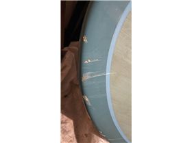 Tough finish but chipped