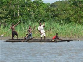 Sepik Canoe
