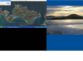 Map of Freycinet Peninsula. N is left