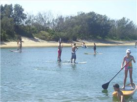 Everyone on the water