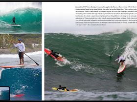 Standup Journal 14-page Ikaika feature, Waimea glimpse, June-Summer issue