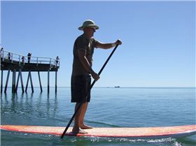 SUP in Hervey Bay (Torquay Pier)