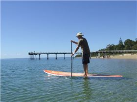 SUP in Hervey Bay (Torquay Pier)