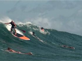 Queensland SUP on North Shore HAWAII