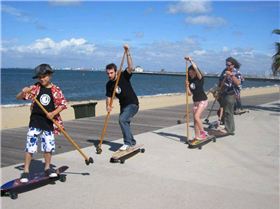 Street SUP in convoy