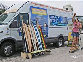 Street SUP at the SUP Bus