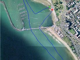 Port Phillip Cup route