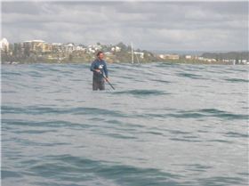 Scott enjoying the weekend swell Feb 2010