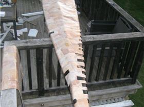 24 ft bamboo recycled SUP