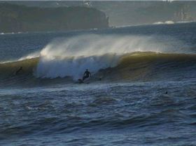 casso and dan paddle boarding