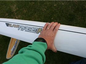 Coreban Alpha14 fin placement