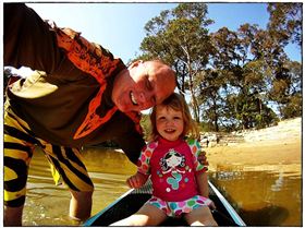 Tylah's First SUP Session 21st September 2010 005