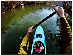 Tylah's First SUP Session 21st September 2010 005-3