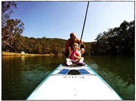 Tylah's First SUP Session 21st September 2010 006-2