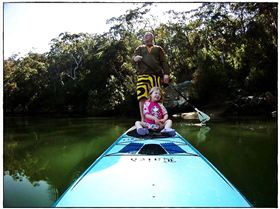 Tylah's First SUP Session 21st September 2010 006-4