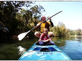 Tylah's First SUP Session 21st September 2010 006-6