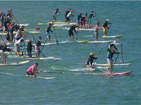 ONBOARD SA SUP DOWNWIND RACE