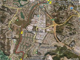 Roar fun race day map