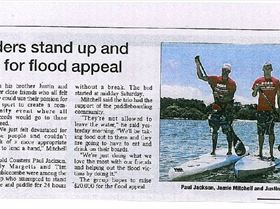 24hour SUP Marathon - Gold Coast Bulletin 07-02-2011