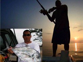 SUP fishing PSH style