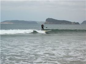 Yes I'm big and these waves are small