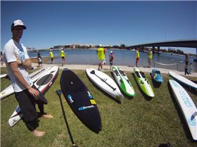 Cam aka Surf4Fun discussing his next 111km paddle