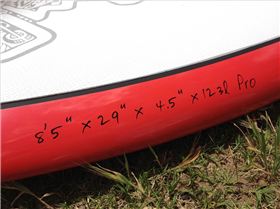 2012 8'5 x 29" Starboard Pro