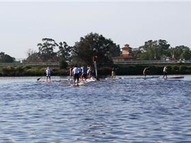 Flat water racing