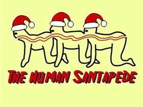 human-santapede