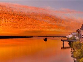 Sunrise over the Pioneer River