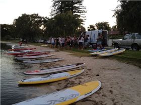 Stand Up Paddle Perth Moonlight Paddle