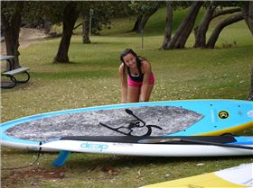 Byron Bay's Standup Tour owner, Elyse