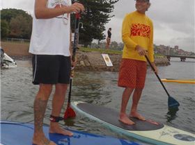 Paddling with Gerry Lopez