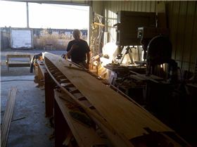 20ft Speedboard starts to take shape