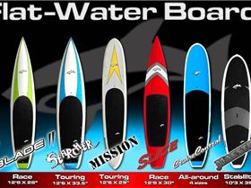 Flatwater Board range 2012