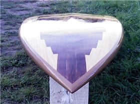 Hollow wooden chine 9x29